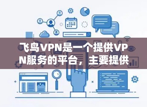 飞鸟VPN是一个提供VPN服务的平台，主要提供在线VPN、移动VPN和移动虚拟网络的服务。用户可以通过飞鸟VPN访问全球 widest范围的VPN服务器，提供安全、可靠、便捷的网络连接