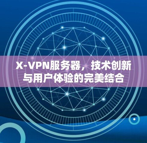 X-VPN服务器，技术创新与用户体验的完美结合