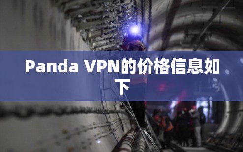 Panda VPN的价格信息如下