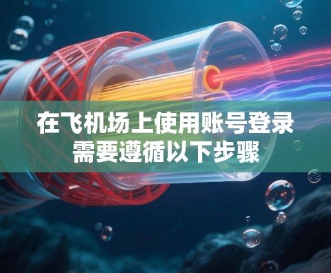 在飞机场上使用账号登录需要遵循以下步骤