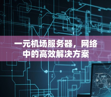 一元机场服务器，网络中的高效解决方案