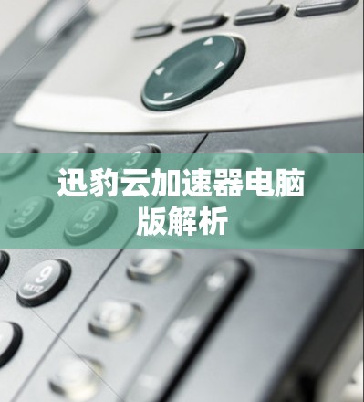 迅豹云加速器电脑版解析