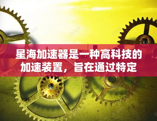 星海加速器是一种高科技的加速装置，旨在通过特定的内核技术或能量场来加速物体或信号。以下是对星海加速器的详细解释