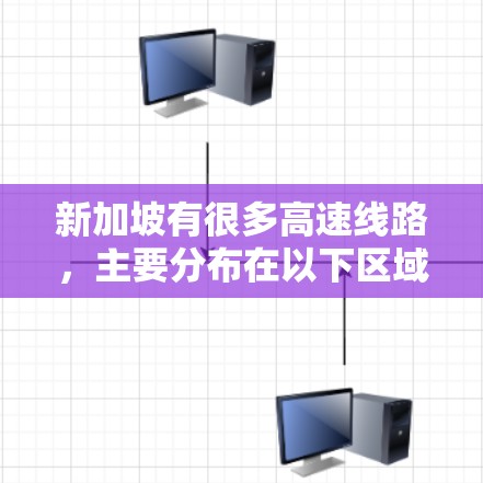 新加坡有很多高速线路，主要分布在以下区域