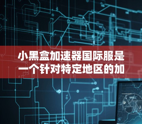 小黑盒加速器国际服是一个针对特定地区的加速器，专为某些地区的用户群体设计，旨在提升该地区用户的手机性能。以下是对该产品的详细介绍