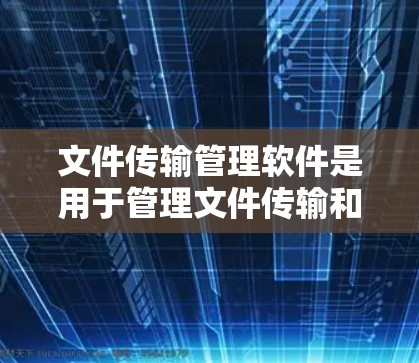 文件传输管理软件是用于管理文件传输和存储的工具，广泛应用于IT和云服务领域。以下是对这些软件的详细分析