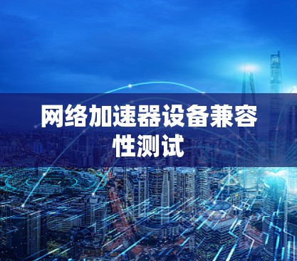 网络加速器设备兼容性测试