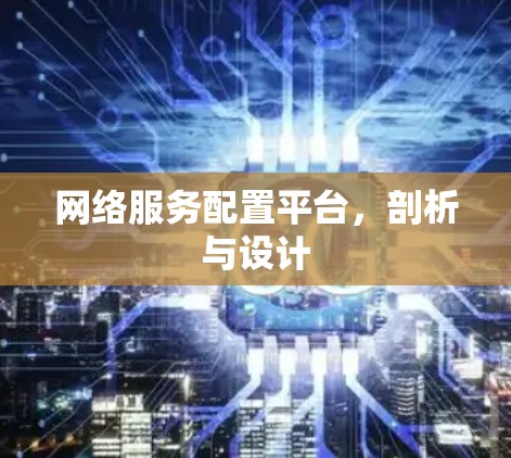 网络服务配置平台,剖析与设计 网络服务配置平台,剖析与设计
