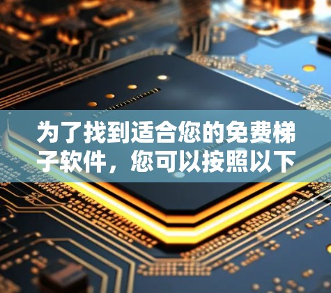 为了找到适合您的免费梯子软件，您可以按照以下步骤进行