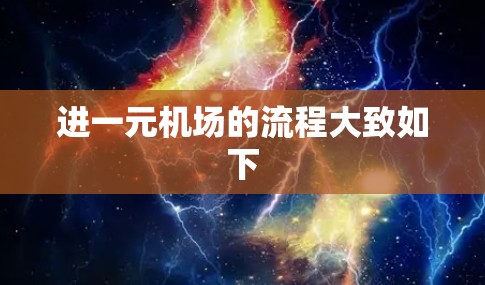 进一元机场的流程大致如下 进一元机场的流程大致如下