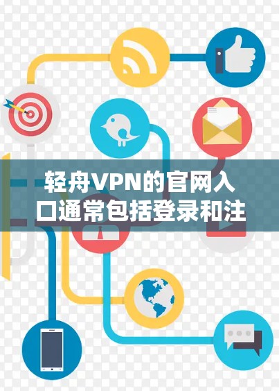 轻舟VPN的官网入口通常包括登录和注册功能，通常通过以下步骤访问