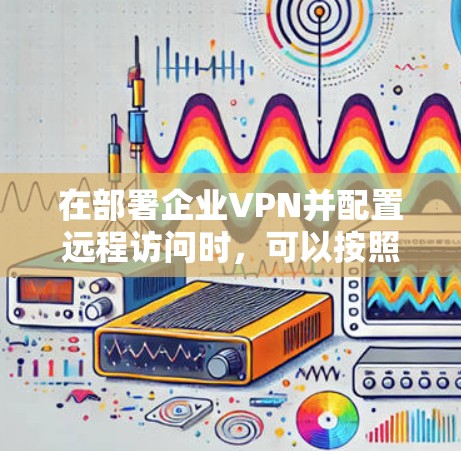 在部署企业VPN并配置远程访问时，可以按照以下步骤进行