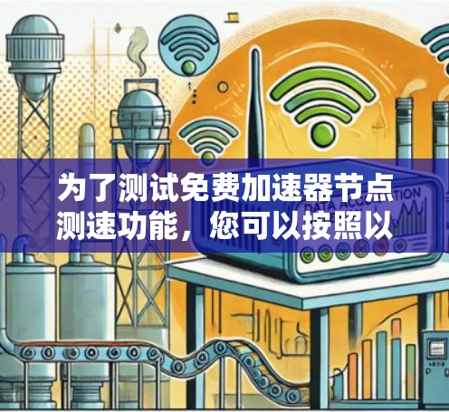 为了测试免费加速器节点测速功能,您可以按照以下步骤进行 为了测试免费加速器节点测速功能,您可以按照以下步骤进行