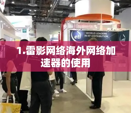 1.雷影网络海外网络加速器的使用