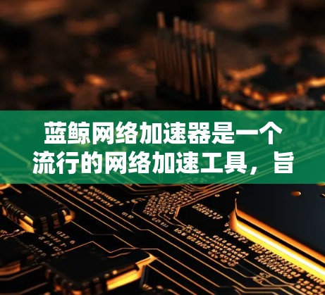 蓝鲸网络加速器是一个流行的网络加速工具，旨在帮助用户更快地下载和访问互联网资源。以下是对蓝鲸网络加速器的详细介绍，包括基本操作、注意事项以及如何优化使用