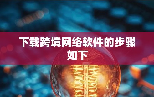 下载跨境网络软件的步骤如下