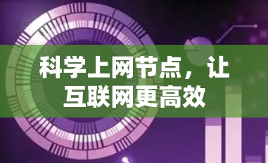科学上网节点，让互联网更高效